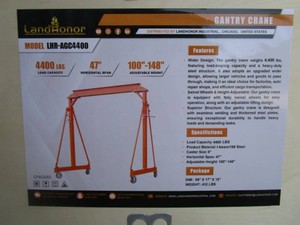LandHonor 4,400lb Gantry Crane