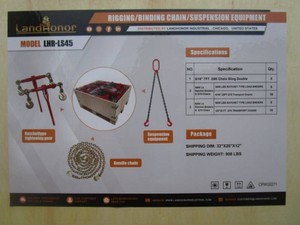 LandHonor Box of RiggingBinding ChainSuspension Equipment