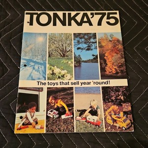 1975 Tonka Toys, Factory Year Sales Catalog Book