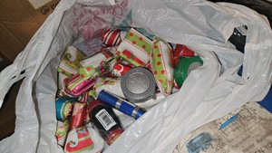 various wrapped tool presents