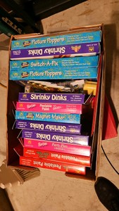 various arts and craft kits from the 90s
