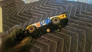sample Tonka Clutch Poppers Porsche Racing 38 Car Japan Made Turbo Sponsors