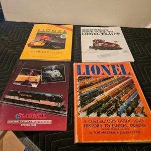 Lionell collectors guide book lot
