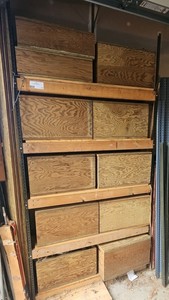 Boxes of nails, bolts etc.
