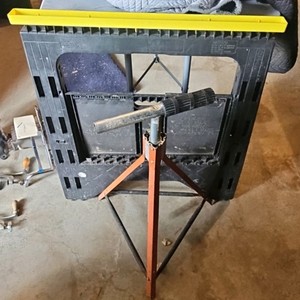Wood stand and saw horse
