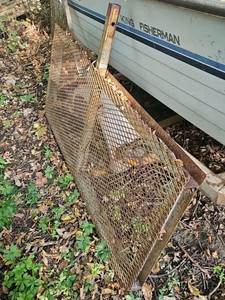Hitch mounted cargo carrier wired for lights 69.5" x 30.5"