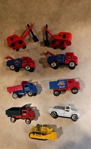 Various small tonka toys