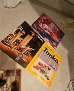 Tonka Trucks collectors guide and 1971 catalog and Lionel train Catalog from 2003