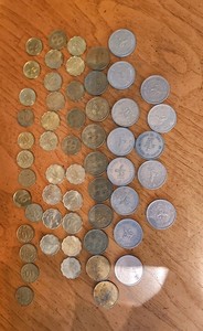 Hong Kong 1 dollar 50 cent 20 cent and 10 cent coins
