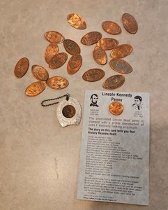 Various Souvenir pennies