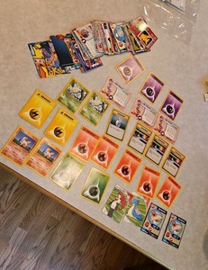 Various 1990s Pokmon cards