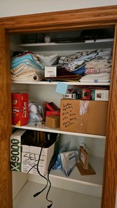 Closet contents