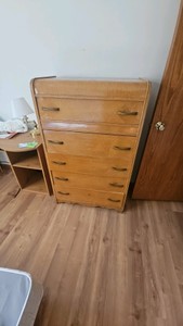 Vintage tall dresser