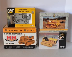 Construction & Crawler Vehicle Models  Set of 4