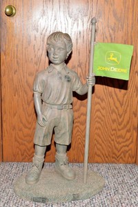 SpecCast John Deere Boy Figurine  31 Tall