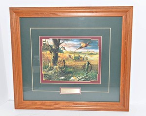 Charles Freitag Autumn Harvest Artwork - 18.5 x 16.5