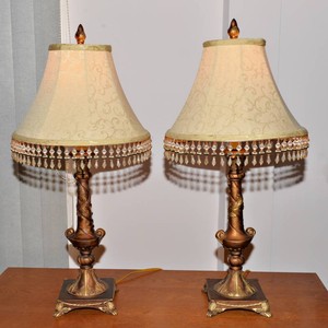 Vintage Table Lamps - Set of 2