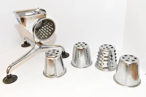 Vintage Manual-Crank Food Processor