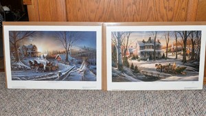 Terry Redlin Prints - Homeward Bound & The Pleasures of Winter