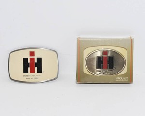 International Harvester Belt Buckles - Set of 2