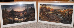 Terry Redlin Prints - Morning Solitude & Indian Summer