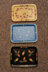 Vintage Serving Trays - Set of 3