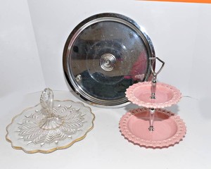 Serving Trays - Ceramic, Metal & Glass