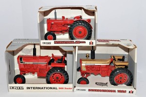 ERTL International Tractor Models - Set of 3