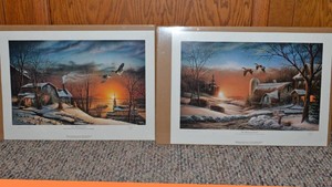 Terry Redlin The Sharing Season I & II - Hand-Signed Prints