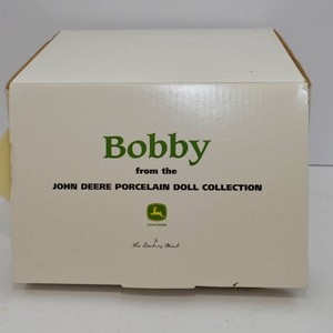 Danbury Mint John Deere Bobby Porcelain Doll  Original Box