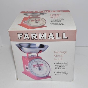 Vintage Farmall Metal Scale - Original Box