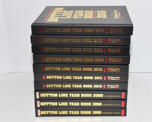Bottom Line Year Book Hardcover Books 19982000 & 20102016
