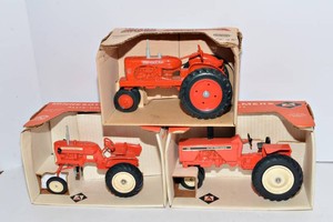 Allis-Chalmers Tractor Models - Set of 3