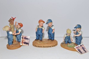 Country Store Figurines - Set of 3
