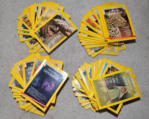 1970s National Geographic Magazines - Large Collection
