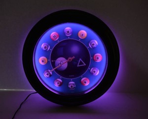 Lighted Billiards Quartz Wall Clock