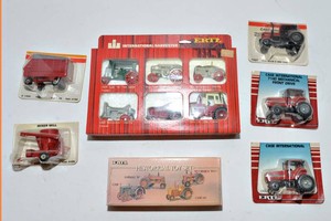 Small Case International Tractor Models - Assorted