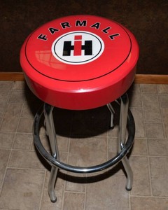 Case IH Farmall Barstool - 29 Tall