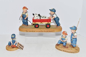 Country Store Figurines - Set of 3