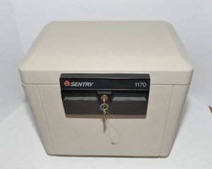 SentrySafe 1170 Fire Safe Security File  Key Included