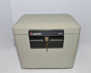 Sentry 1170 Fire Safe Security File Box  Key Included