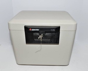 Sentry 1170 Fire Safe Security File Box  Key Included