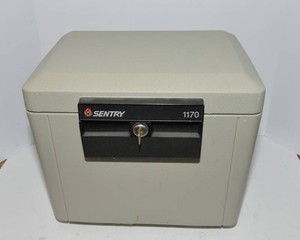 Sentry 1170 Fire Safe Security File Box  Key Included