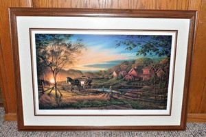 Terry Redlin Morning Rounds - Signed & Numbered - 27 x 38