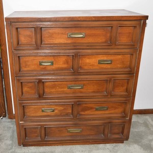 Mid-Century Modern Tallboy Dresser