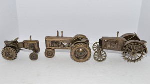 Heavy Metal Tractor Models  Wallis & Massey-Harris, Set of 3
