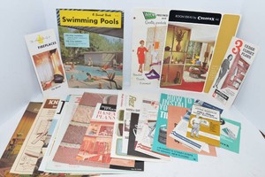 Vintage 1960s70s Interior Decorating Advertisements & Pamphlets