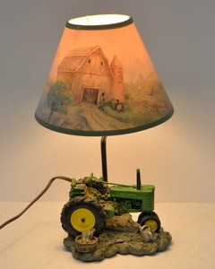 John Deere Tractor Table Lamp