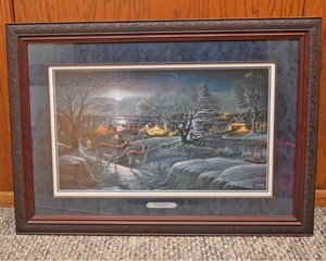 Terry Redlin Hometown  24 x 34