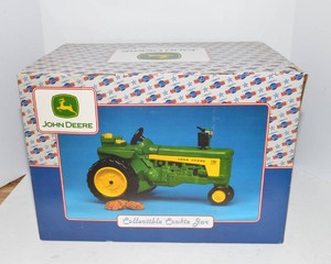 John Deere Tractor Cookie Jar  Original Box